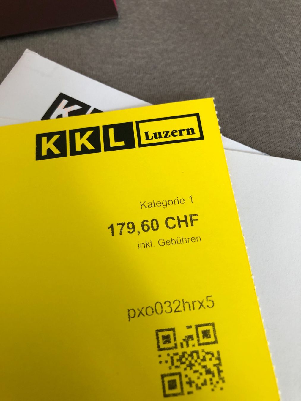 Biglietti: Konzert-Karte – Nuovo e nell'imballaggio originale da Brunnen venduto da riget62 1