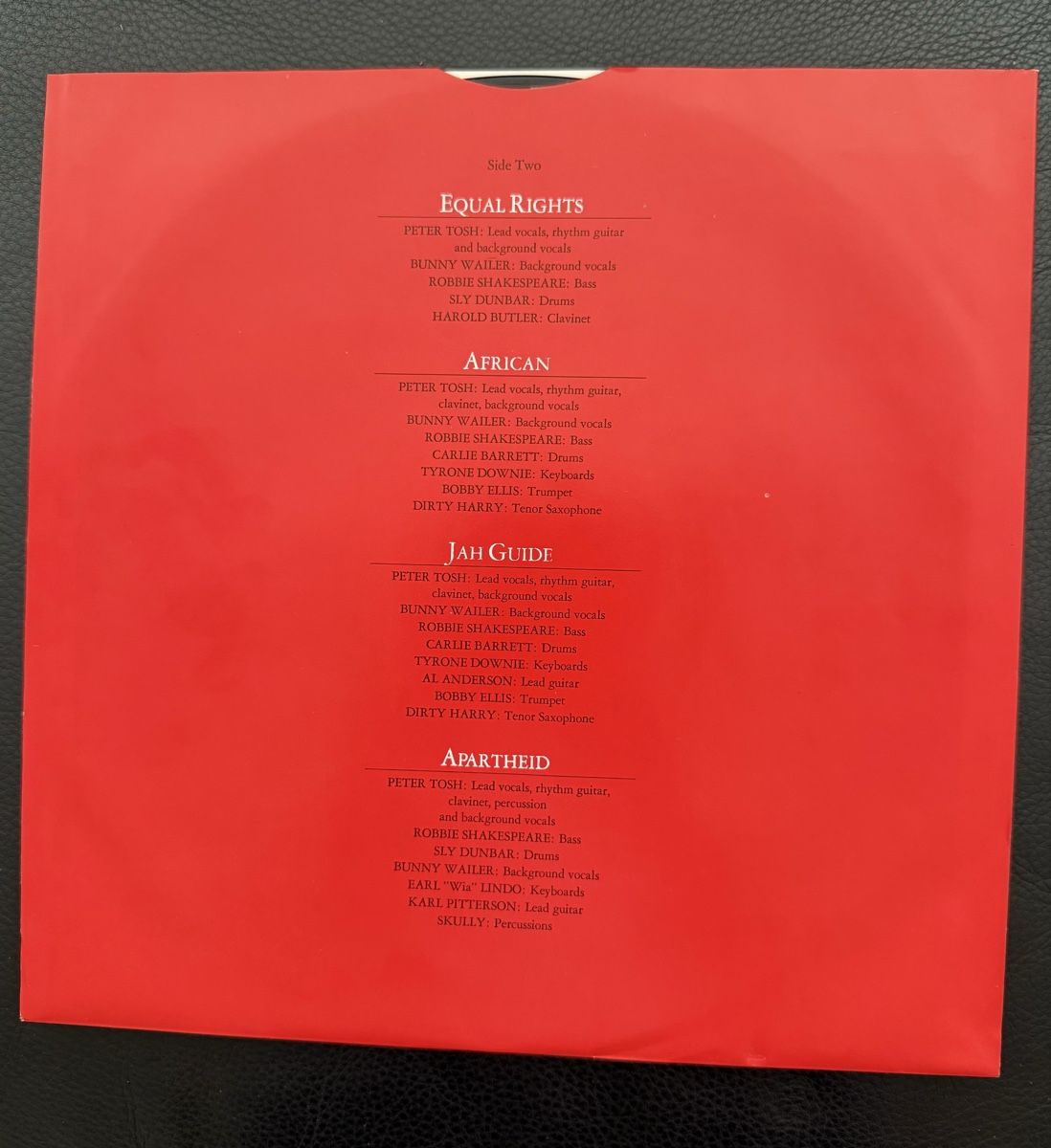Dischi in vinile: Peter Tosh - Equal Rights, Schallplatte 1977 – Usato da Goldach venduto da Messerguru 5