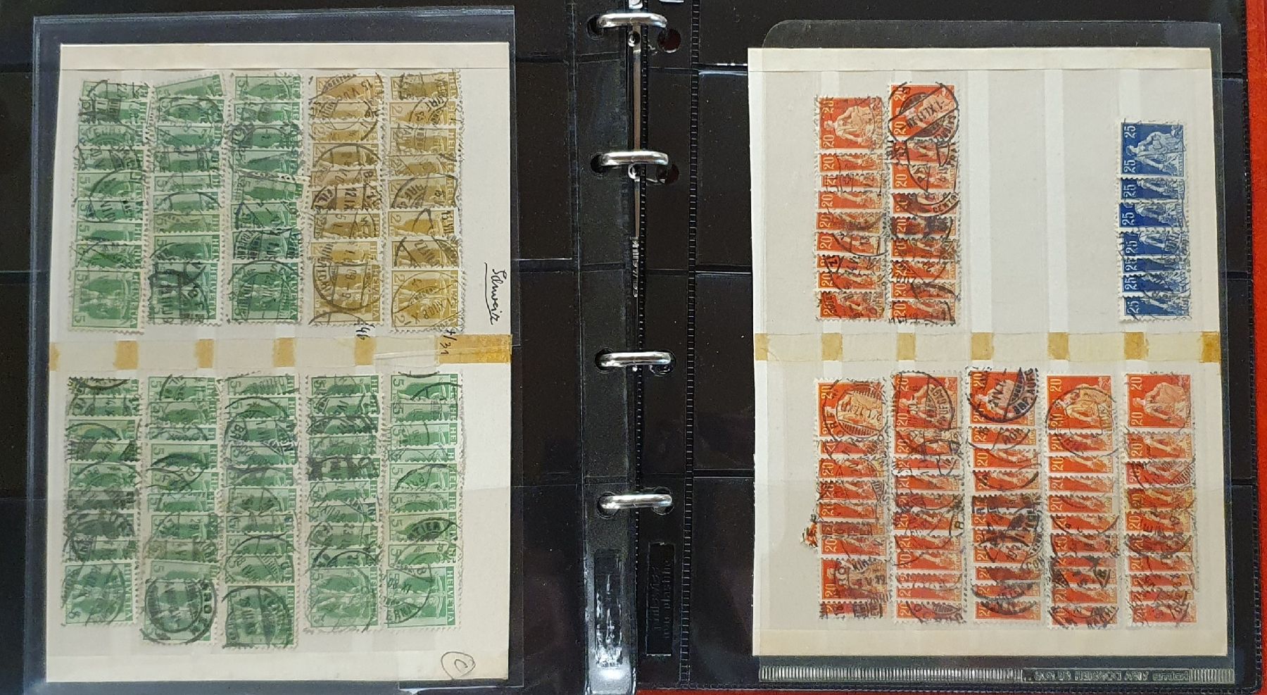 Tous les timbres: Restlot Schweiz ab Strubel – D'occasion à Kreuzlingen par Rschweiz1 4