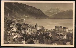 AK Montreux, Panorama et Dents du Midi