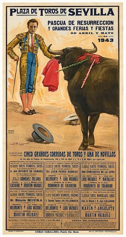 Foto & Immagini: Original antique Corrida poster – Usato da Zürich venduto da giu_h9dh