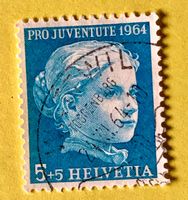Nr.J 205 GESTEMPELT Mädchenbildnis 1964   