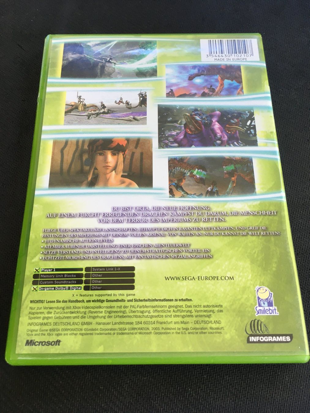 Microsoft Giochi: Panzer Dragon Orta - Xbox – Usato da St.Gallen venduto da sjosjo 1