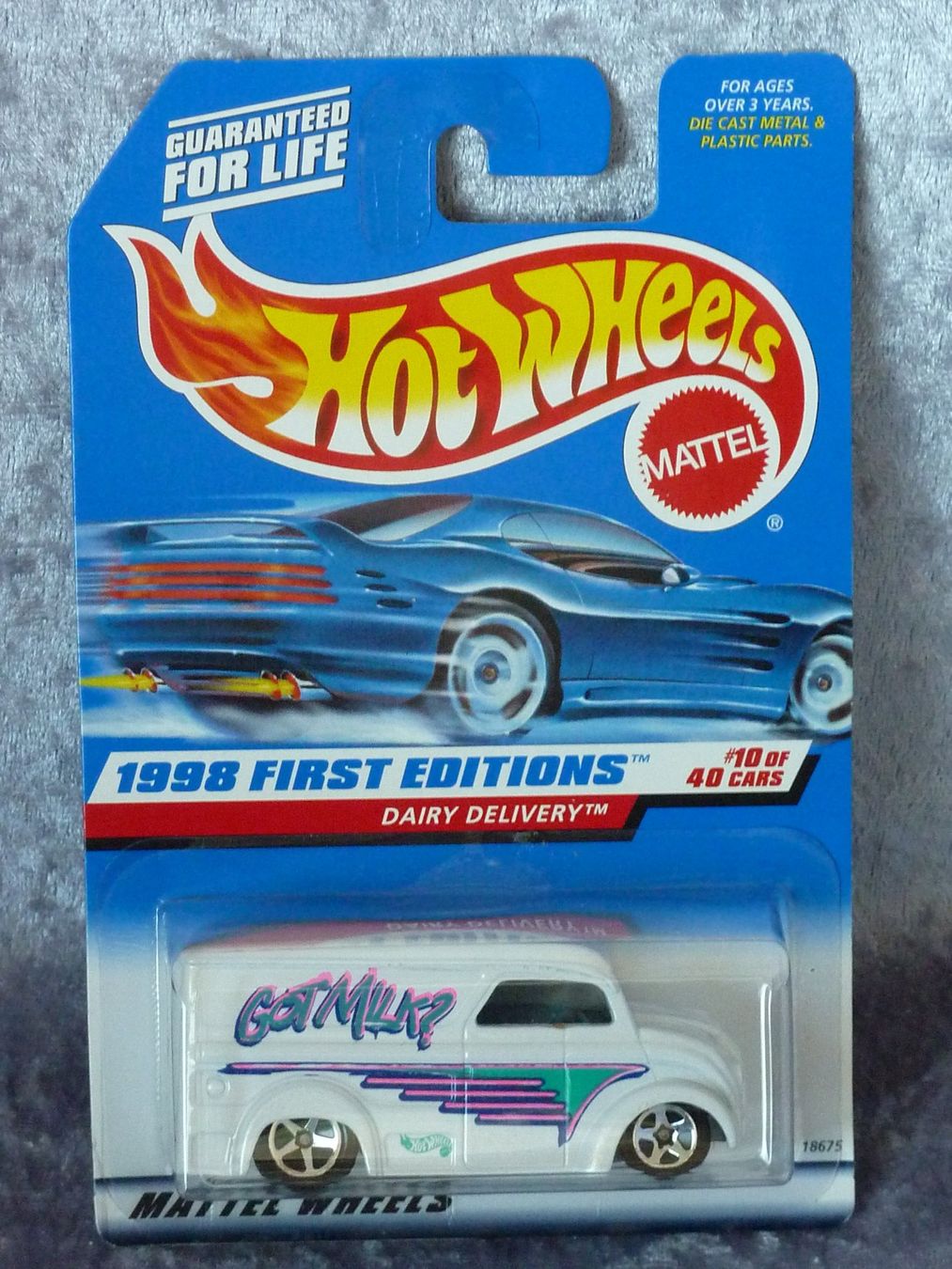 Hot Wheels Modellini d'auto: Dairy Delivery First Edition 1998  1:64 – Nuovo e nell'imballaggio originale da Dürrenäsch venduto da Cobra1ch