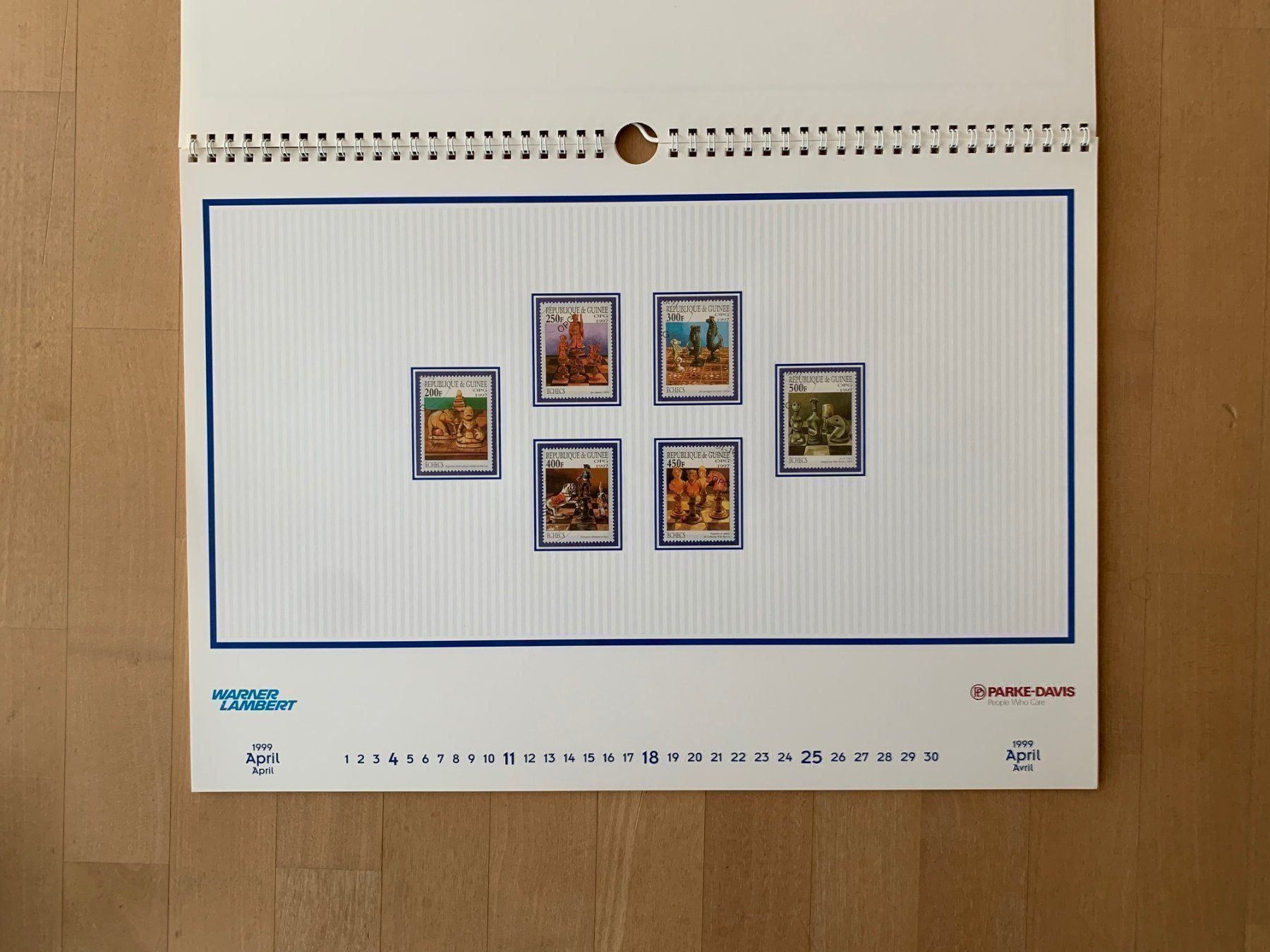 Tutti i francobolli: Briefmarkenkalender 1999 – Usato da Zollikon venduto da Xblanka 5