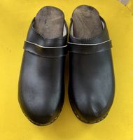 Original Swedish Clogs Leder Dunkelblau Gr. 40