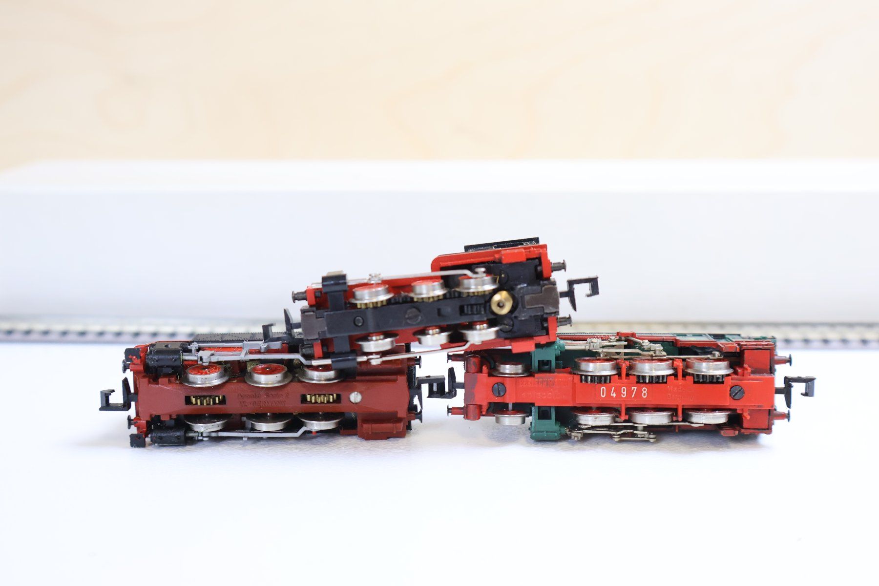 Trix Modellini di ferrovie: Minitrix/Fleischmann/Arnold 3 x schöne Dampfloks - Spur N – Usato da Winterthur venduto da Monstera 5