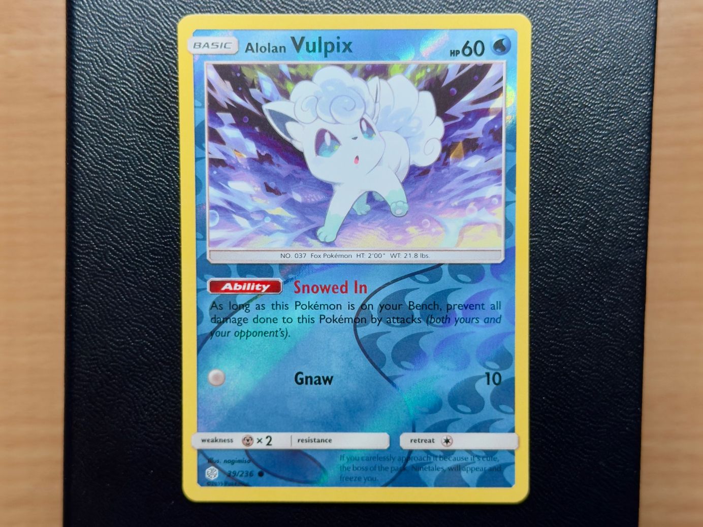 Pokémon Carte collezionabili: Vulpix Reverse (39/236) - Cosmic Eclipse - CEC EN - SL12 – Usato da Chézard-St-Martin venduto da Kro_Cards