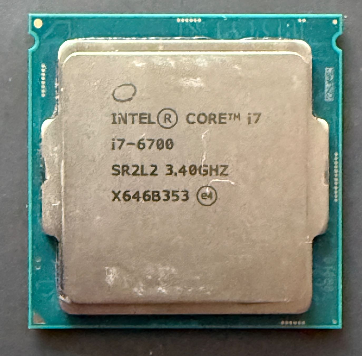 Intel Elektronikbauteile: Prozessor Intel Core I7 6700 – Gebraucht aus Kehrsatz von VVP