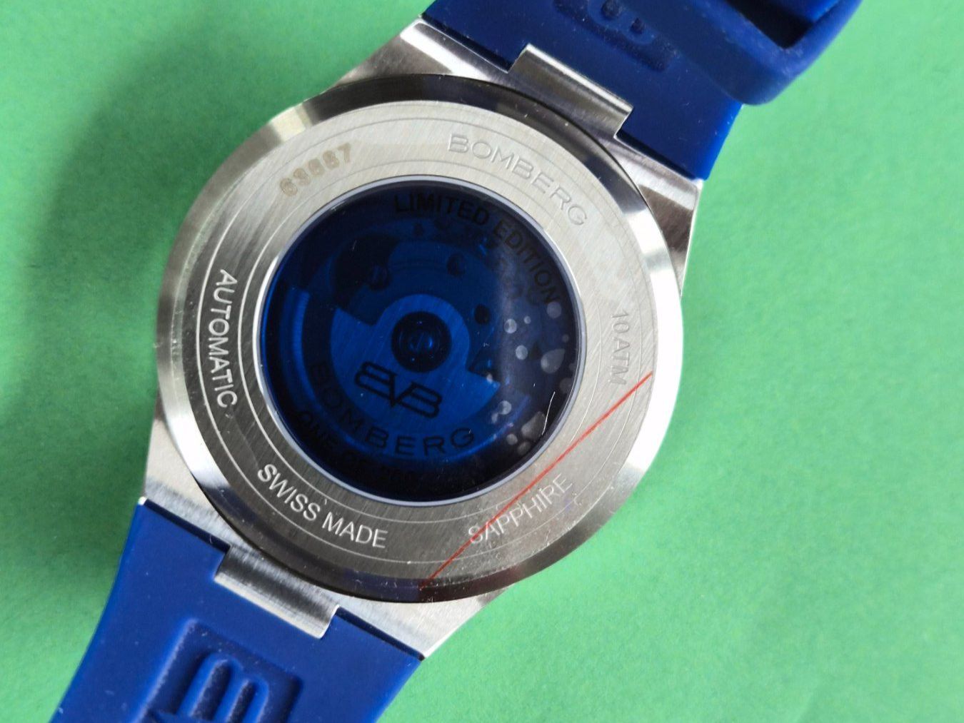 Bomberg Orologi: Bomberg Bolt-68 Neo Auto Metropolis Blue – Nuovo (secondo la descrizione) da Chabrey venduto da Horology 3