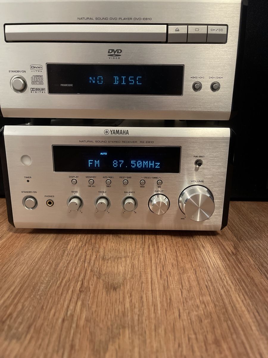 Yamaha Lettore multimediale & Streamer: Yamaha PianoCraft E810-Set:  RX-E810 + DVD-E810 + 2x NX-E800 – Usato da Basel venduto da sne_2rwh 1