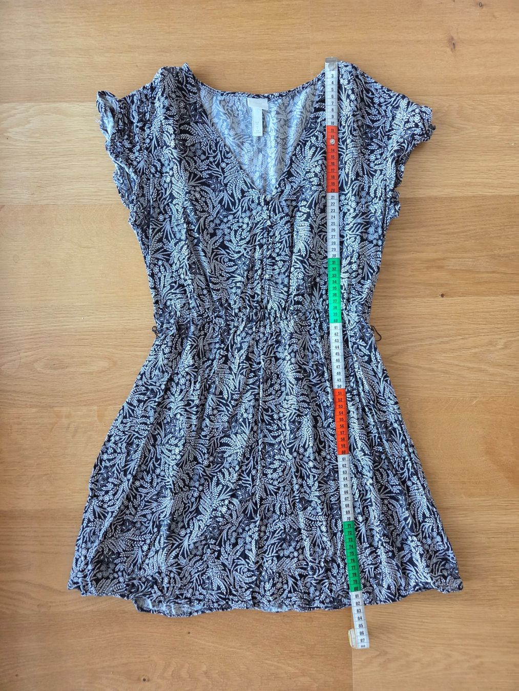 H&M Kleider: Kleid Gr. 36 mit Pflanzenmuster, Viskose – Neu (gemäss Beschreibung) aus Villars-sur-Glâne von richardette 6