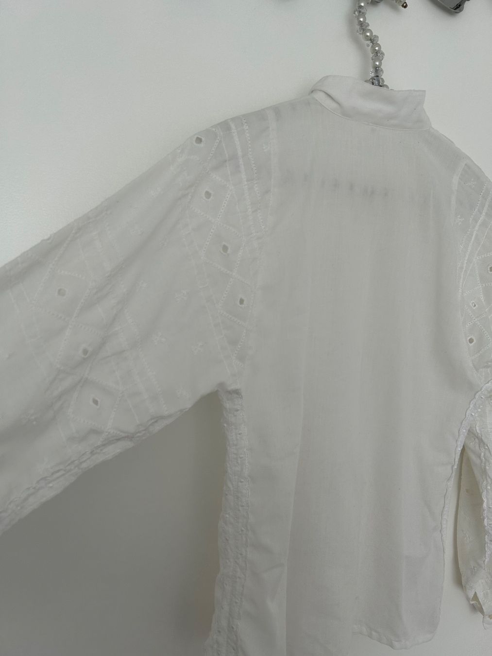 Blusen: Weisse Bluse Gr.36 Vintage – Gebraucht aus Horn von Resvi 2