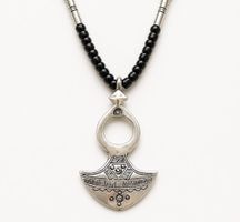 Collier touareg croix du sud en argent_collier unisexe
