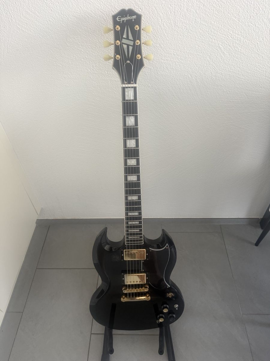 Epiphone Strumenti musicali:  Epiphone SG Custom guter Zustand – Usato da Kaltbrunn venduto da SenioriBeretta