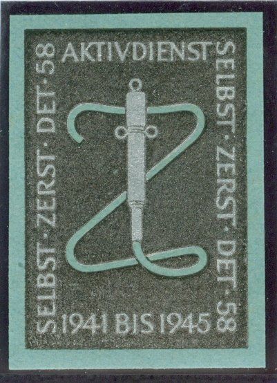 Tutti i francobolli: Selbst Zerst Det 58 – Usato da Zürich venduto da yago-rot