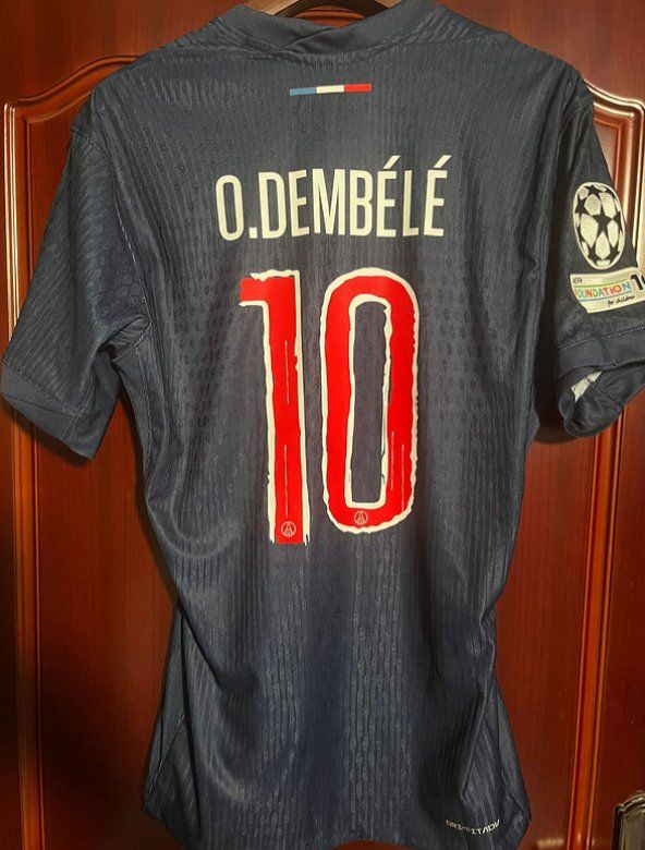 Canottiere & Pantaloni: Trikot PSG UCL FINAL CUP!!!!!! Dembele!!!! – Nuovo e nell'imballaggio originale da Trimbach venduto da TurbinaDiesel 5