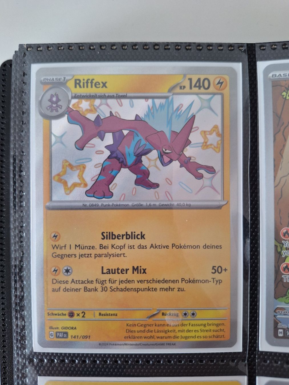 Pokémon Carte collezionabili: Shiny Riffex – Usato da Altstätten SG venduto da GGsGameshop