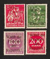 Deutsches Reich 1922** mit Werbeaufdruck