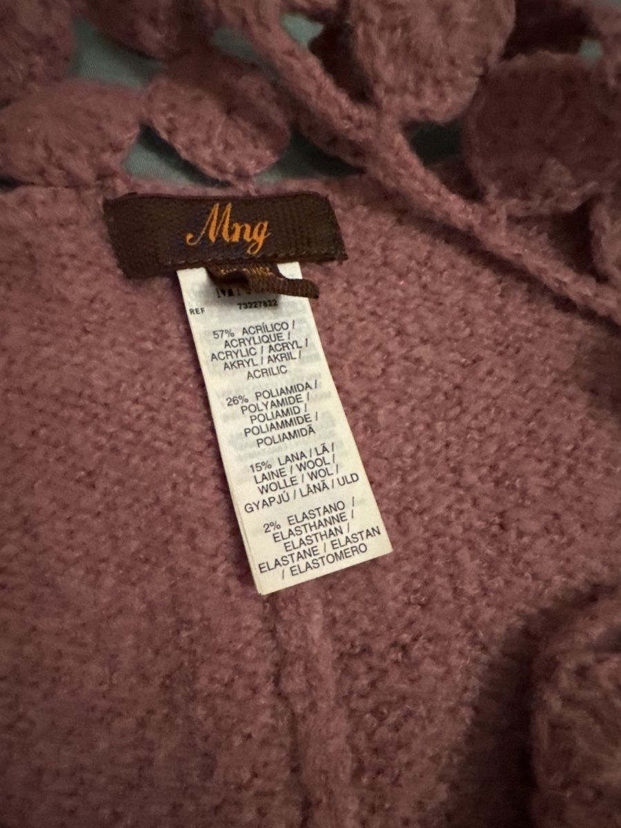 Sonstige Kleidung & Accessoires: Crochet-Trimmed Cape Pancho – Gebraucht aus Zürich von ysinno 2