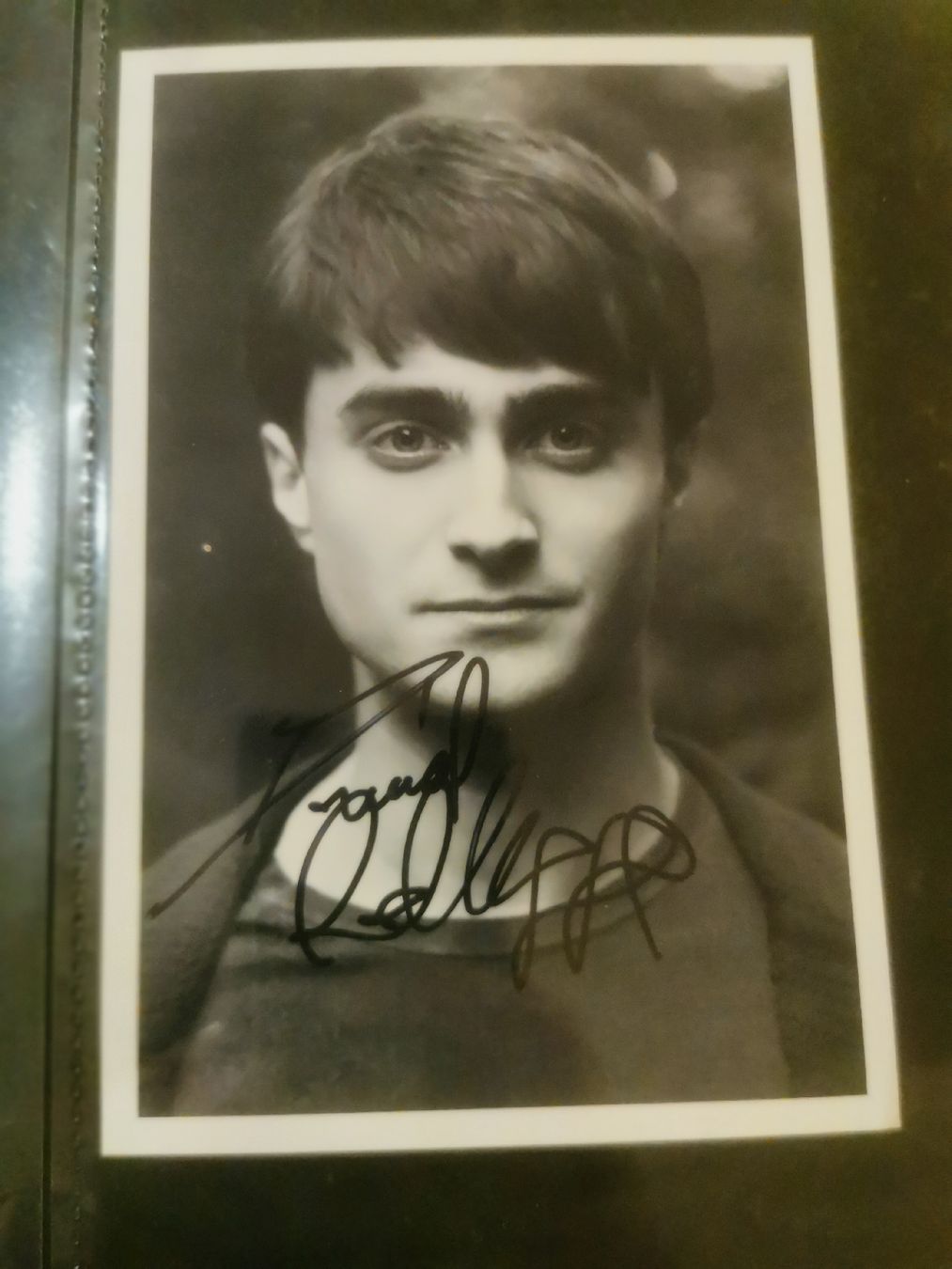 Autografi: Daniel Radcliffe - Autogramm - Harry Potter Star! – Nuovo (secondo la descrizione) da Bern venduto da jed_bwp9