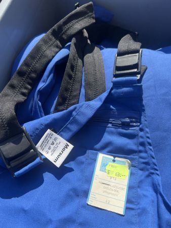 Marsum Latzhose, blau, Grösse 42, neu mit Etikett!