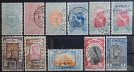 Äthiopien ex. Kat. 40-114 */gest. 1909/28 Kat. 20 Euro
