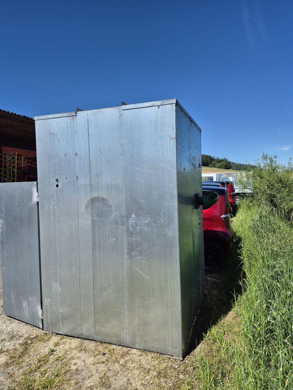 Baucontainer: Box aus Stahlblech – Gebraucht aus Buch am Irchel von pwe_6kpn 2