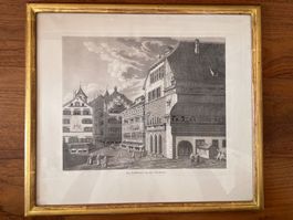 Orellfüssli-Stich "Das Rathaus von der Nordseite" (Zürich)