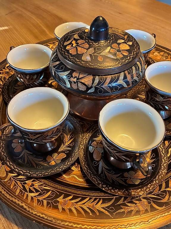 Set di piatti: Service à café vintage – Usato da Maracon venduto da wisagloria 4
