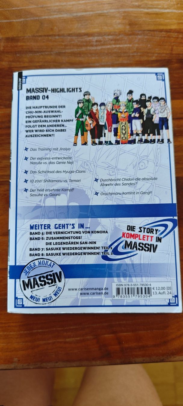 Comics: Naruto Manga Massiv, 02-04 – Gebraucht aus Muttenz von b.aliesch 7