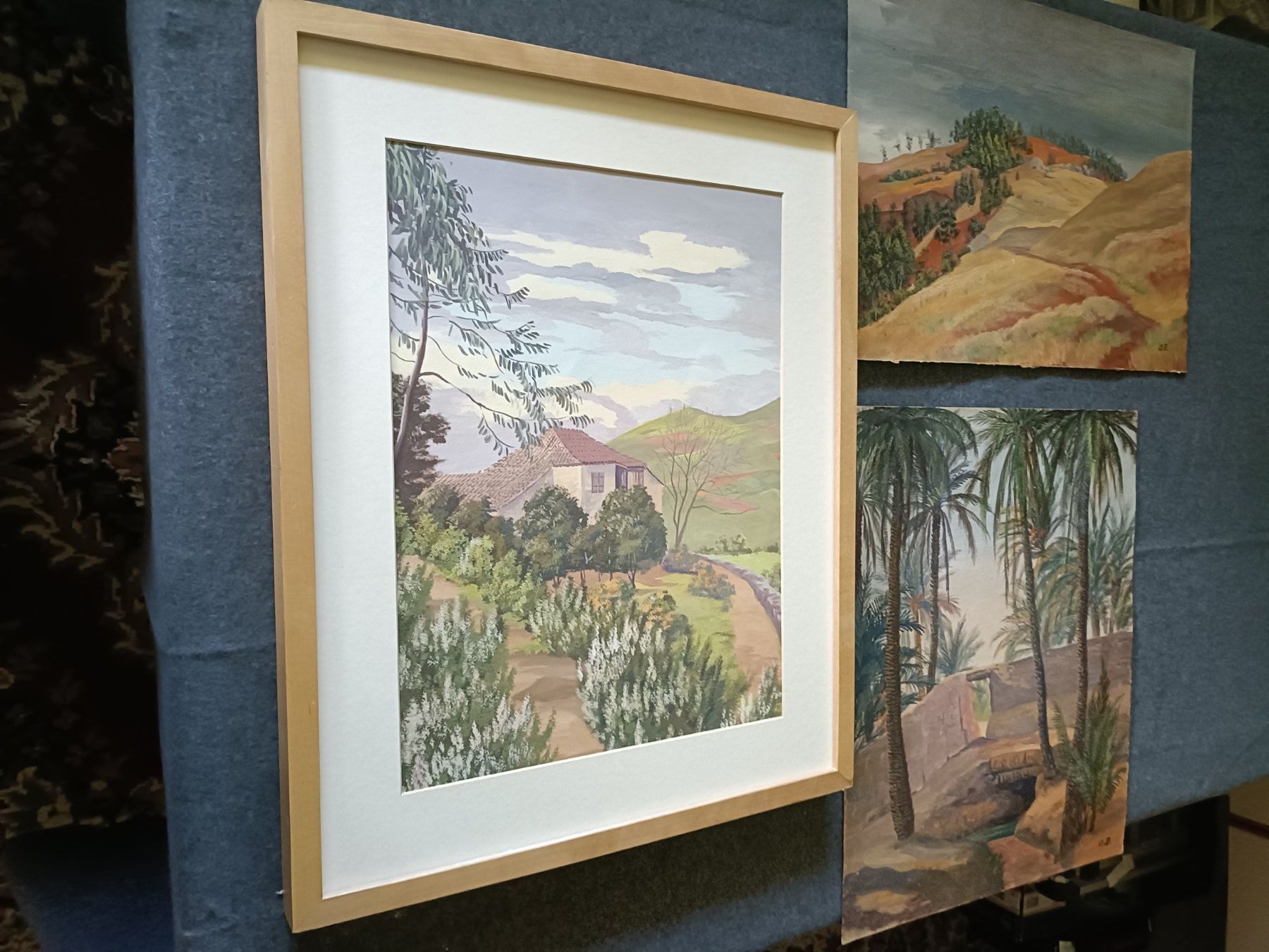 Dipinti: 3 Gemälde von OTTO BETSCHMANN (1884-1959) – Usato da Ennetmoos venduto da brunhildenb 1