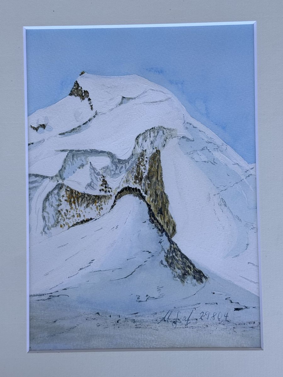 Tableaux: Gemälde - Schweizer Alpen / Winterlandschaft – D'occasion à Solothurn par NUVICO 2