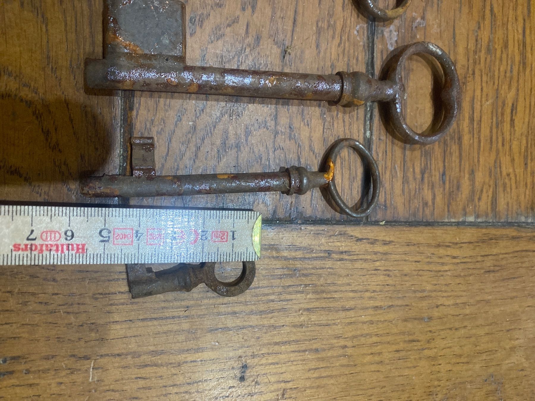 Chiavi: Lot clé clef ancienne 4-13cm H – Usato da Lajoux JU venduto da Briard0 3