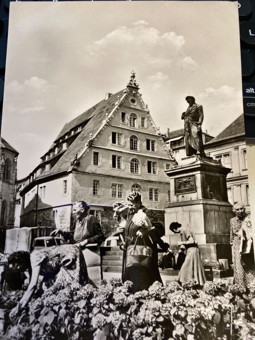 Cartoline postali: CARTE POSTALE 1960 - ALLEMANDE - STUTTGART - TIMBRE - – Usato da Le Brassus venduto da cinema13
