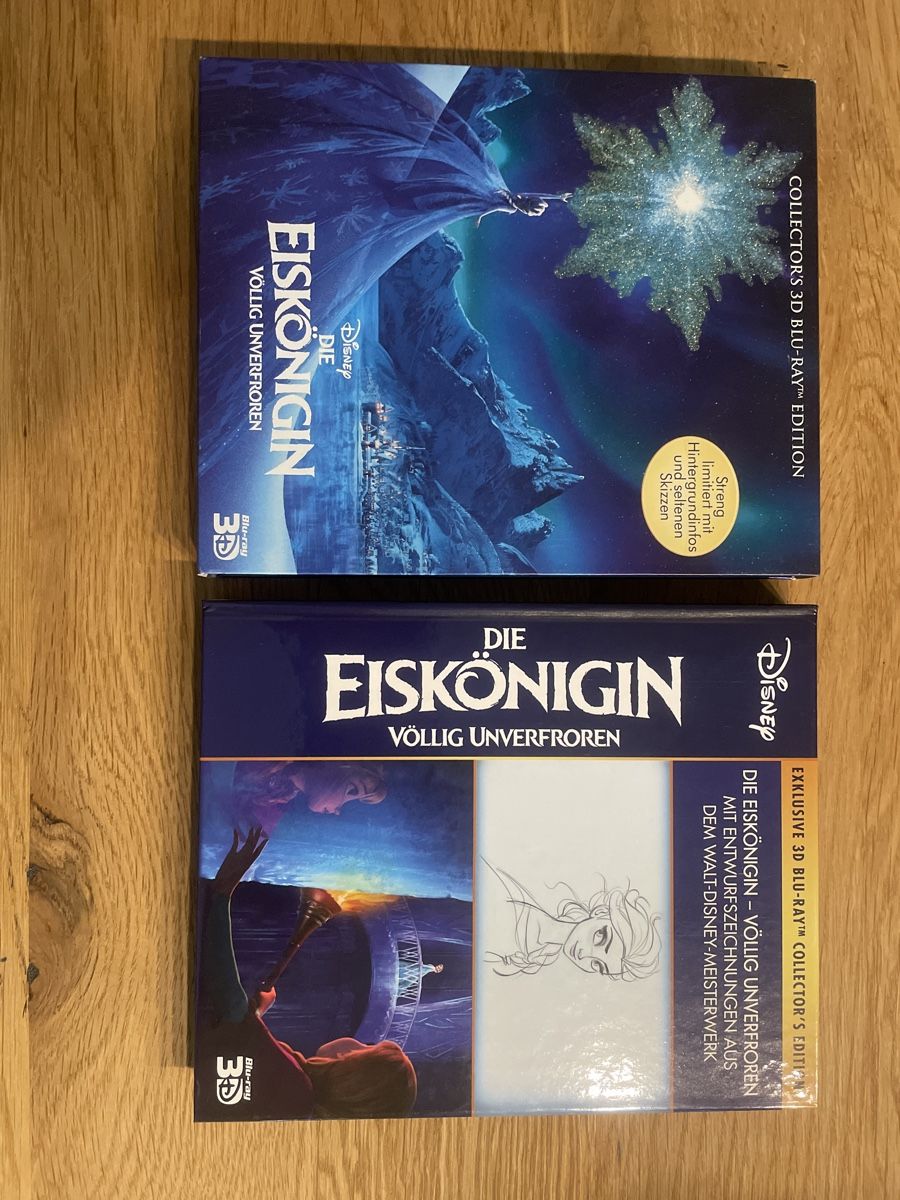 Tutti i DVDs: Die Eiskönigin Mediabook 2D/3D BluRay – Usato da Hagendorn venduto da masterchieff 2