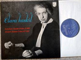 Clara Haskil – Schubert & Mozart Sonaten  LP GEWASCHEN