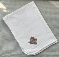 Babydecke Fleece Nilpferd, beige
