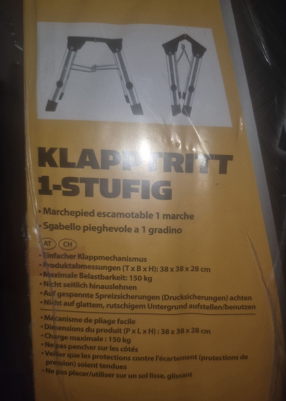 Echelles: Klapp Tritt – Neuf avec emballage d'origine à Winznau par Diabetes