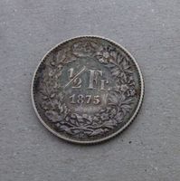 ++ 1/2 Franken 1875