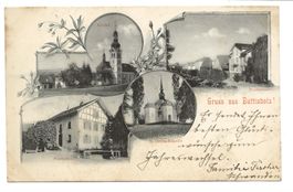 Gruss aus Buttisholz - Sursee (LU) Post - Jugendstil - 1901