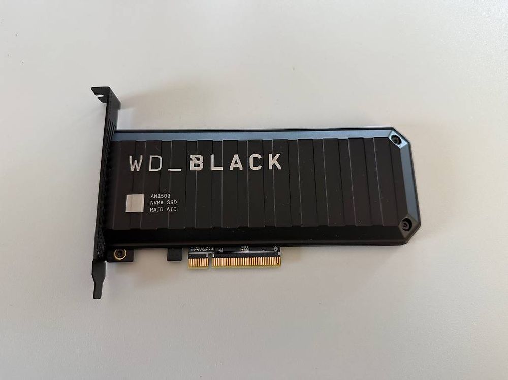 WD_BLACK AN1500 NVMe SSD ADD-IN CARD 4TB (Gebraucht) in Engelburg für ...