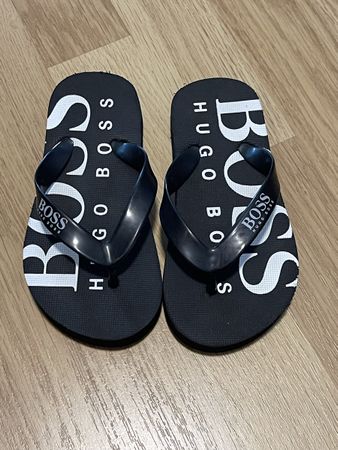 Hugo Boss FlipFlops, schwarz, Grösse 27/28, Top Zustand!
