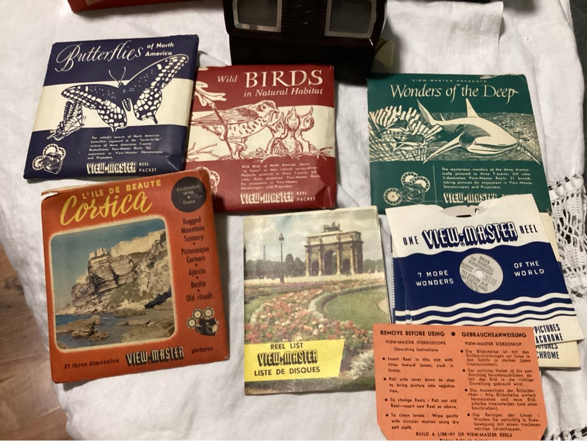 View-master Spielzeuge: ALTER BAKELIT VIEW MASTER 3 E  MIT 17 BILDER – Gebraucht aus Münchenstein von NoSu98 2
