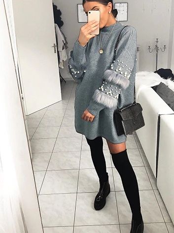 Maglioni & Felpe: Wunderschöner Longpullover mit Perlen Gr S – Nuovo (secondo la descrizione) da Bassersdorf venduto da Sandy456 5