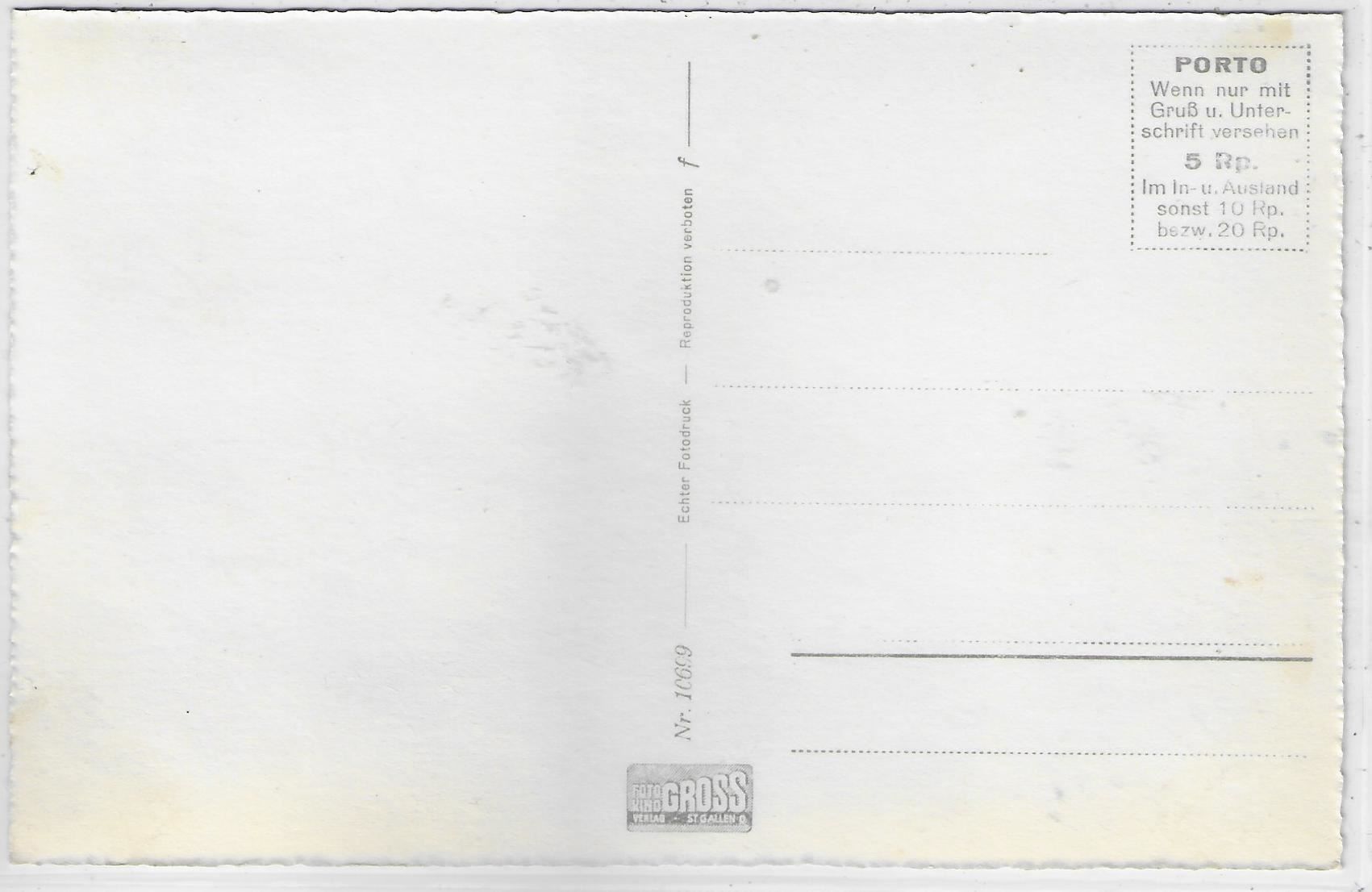 Cartoline postali: Kapelle & Gasthaus Fünfländerblick mit – Usato da Ettingen venduto da Kartenplanet 1