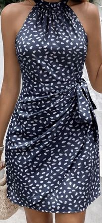 Kleid Sommerkleid kurz gemustert, S neu