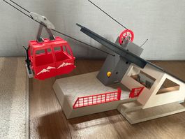 Playmobil Seilbahn Bergstation gebraucht