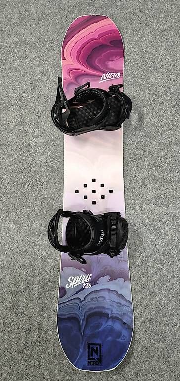 Boards: Nitro Spirit 126 Snowboard mit Nitro Bindung – Gebraucht aus Niedergösgen von Shot