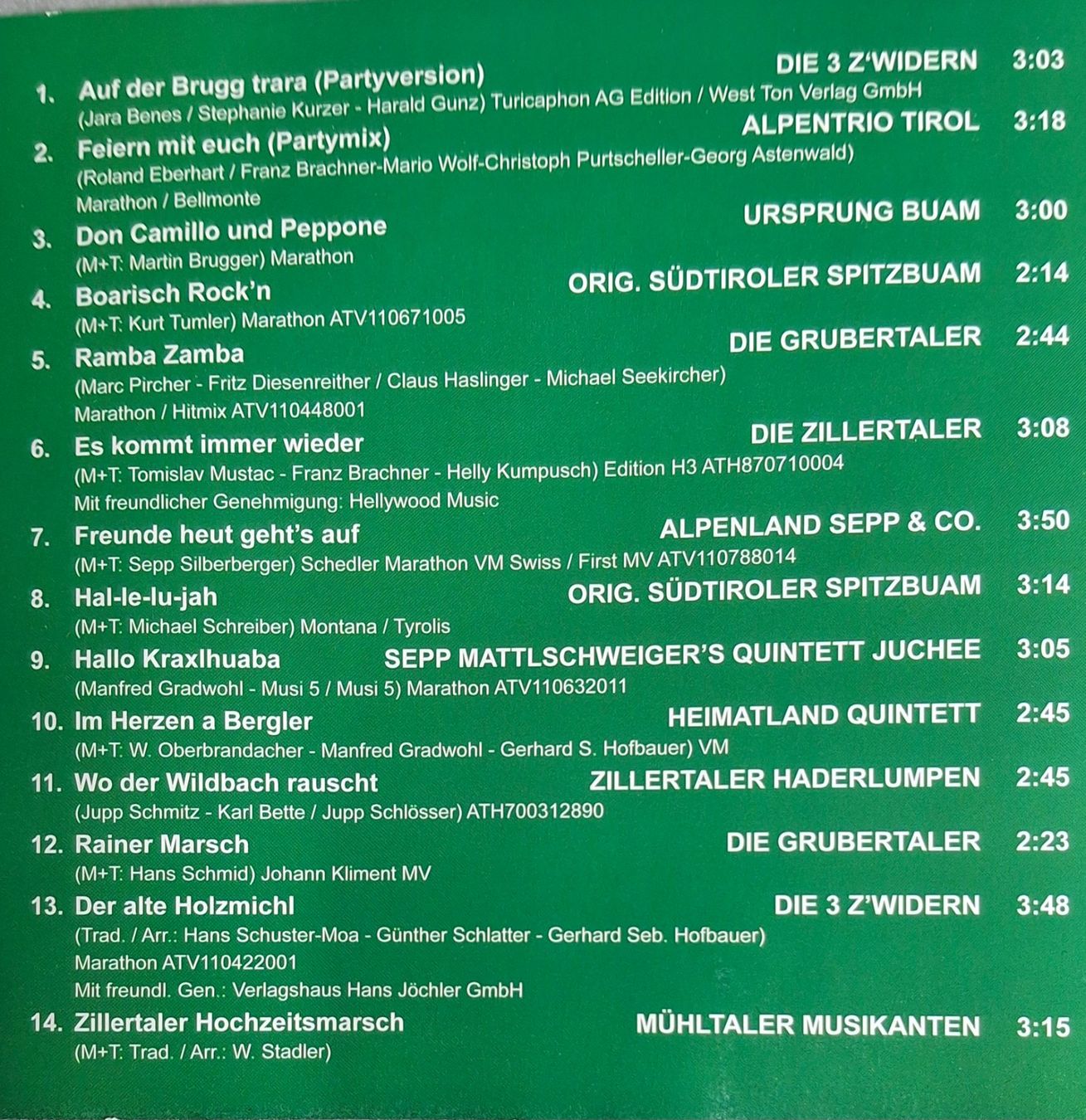 CD: Volksmusik Mega Party Hits – Usato da Reinach BL venduto da Chela04 4